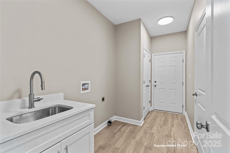 Furnished interior view inside a new home in , Olin (Image 11). Furnished interior view inside a new home in , Olin (Image 11).