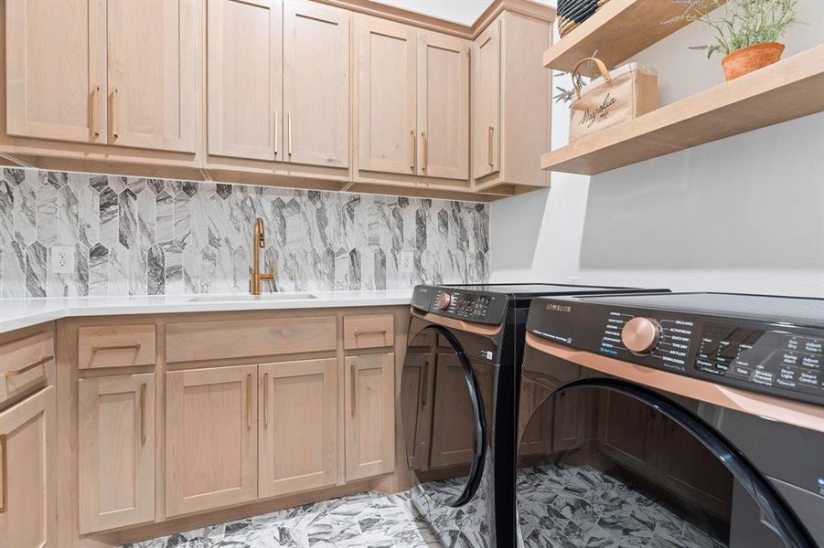 Furnished interior view inside a new home in Mustang Lakes, Celina (Image 19).