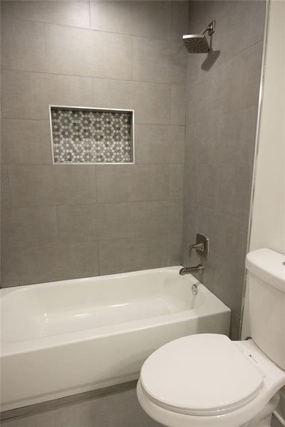 Furnished interior view inside a new home in , Atlanta (Image 19).