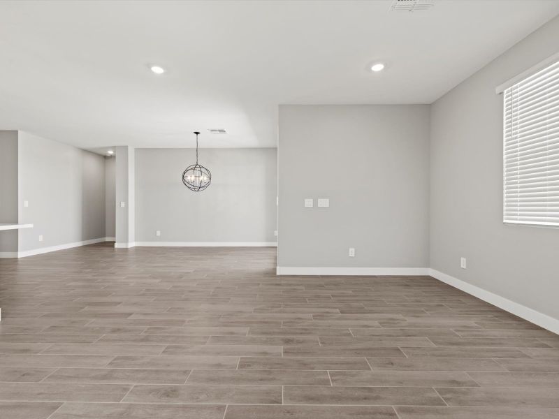 Spacious, unfurnished interior of a new home in Blossom Rock Reserve Series, Apache Junction (Image 16). Spacious, unfurnished interior of a new home in Blossom Rock Reserve Series, Apache Junction (Image 16).