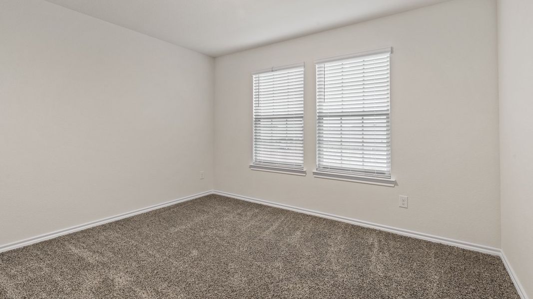 Representative unfurnished interior of a home built from the Naples by D.R. Horton in Oak Valley Estates, Bullard (Image 11). Representative unfurnished interior of a home built from the Naples by D.R. Horton in Oak Valley Estates, Bullard (Image 11).