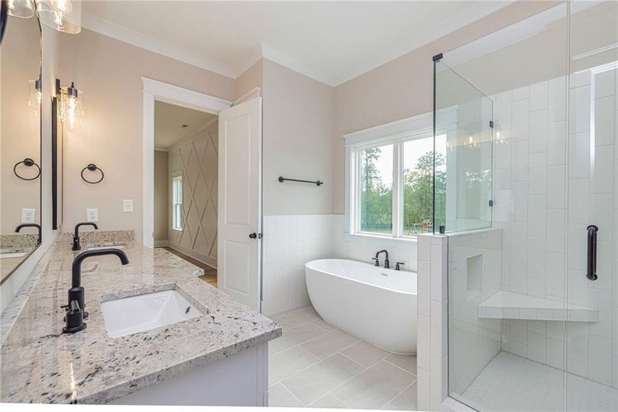 Furnished interior view inside a new home in Platinum Ridge, Sharpsburg (Image 6).