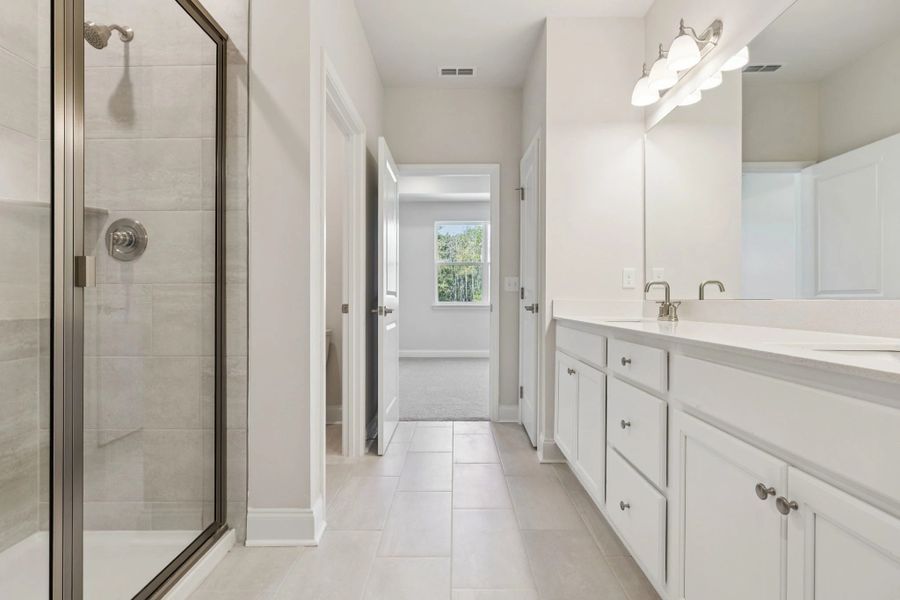 Furnished interior view inside a new home in Cedars at Cane Ridge | 55+ Community, Antioch (Image 14).