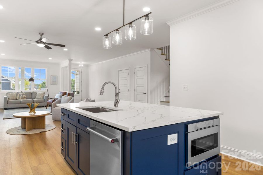 Furnished interior view inside a new home in , Denver (Image 14).