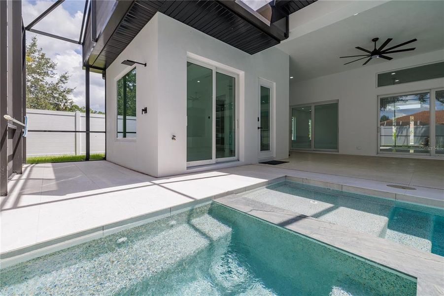 Exterior details and patio area of a home in , Palm Coast (Image 32).