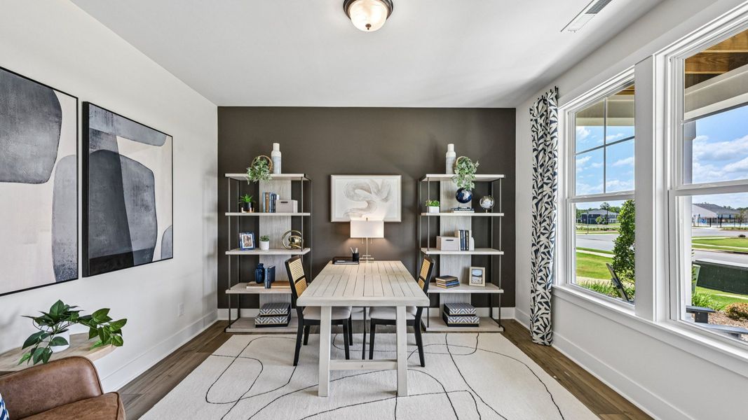 The Jordan Plan by DRB Homes in Lakeside Glen York SC - Office