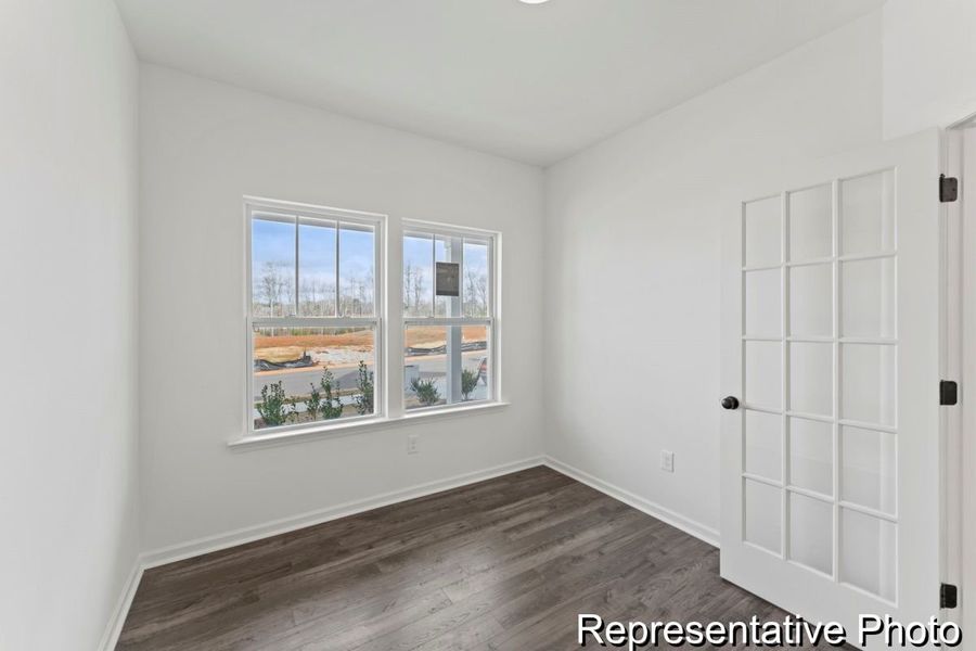 Spacious, unfurnished interior of a new home in Terrace at Border Creek, Winston-Salem (Image 16).