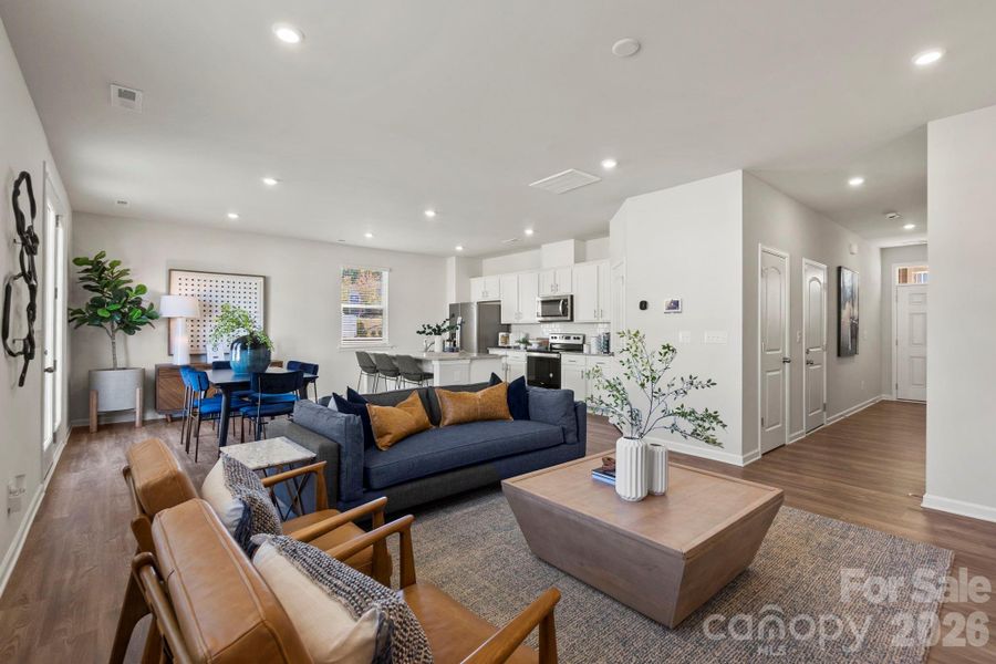 Furnished interior view inside a new home in Grants Landing, Salisbury (Image 6).