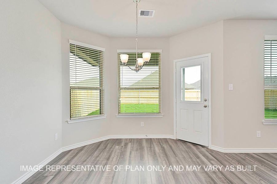 Spacious, unfurnished interior of a new home in Southern Pointe, College Station (Image 8).