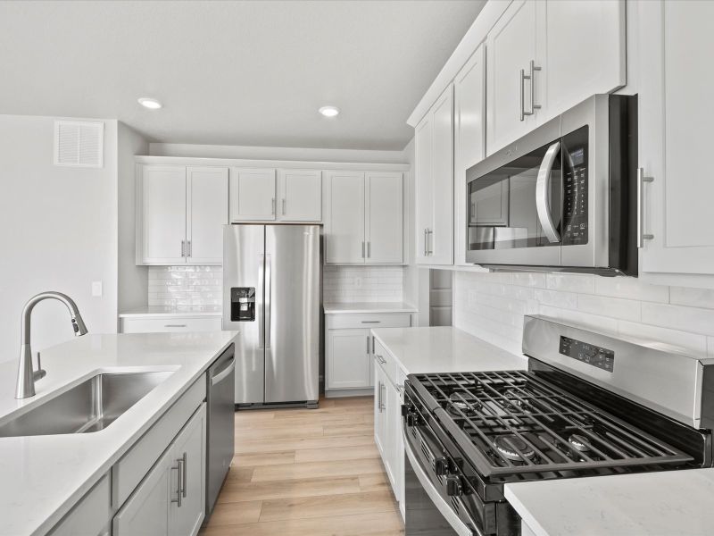 Furnished interior view inside a new home in Revere at Johnstown, Johnstown (Image 5).