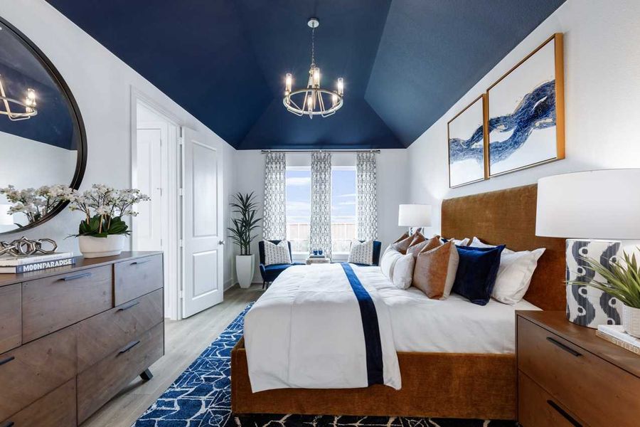 Representative Primary Bedroom - some options shown Representative Primary Bedroom - some options shown