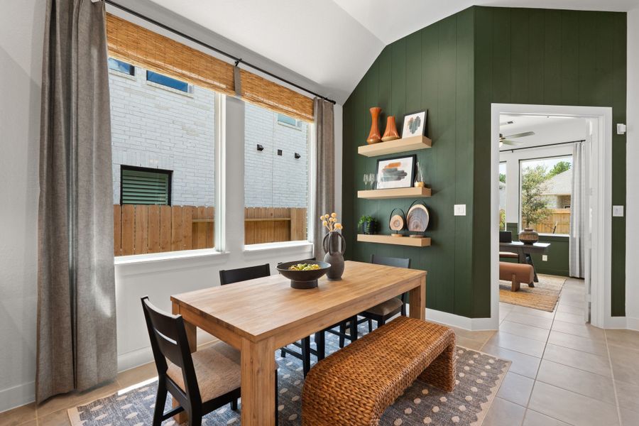 Furnished interior view inside a new home in Artavia, Conroe (Image 6).