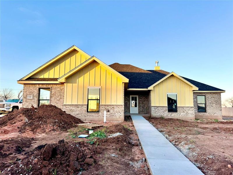 In-progress construction of a new home in , Abilene, TX (Image 10).