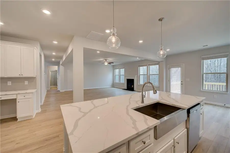 Furnished interior view inside a new home in Trinity Park, McDonough (Image 6).