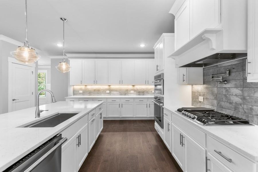 Furnished interior view inside a new home in , Dawsonville (Image 8).
