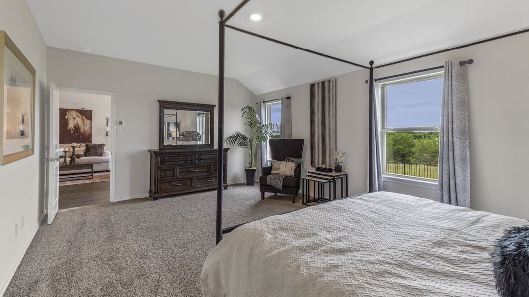 Furnished interior view inside a new home in Crane Crossing, Crandall (Image 14).
