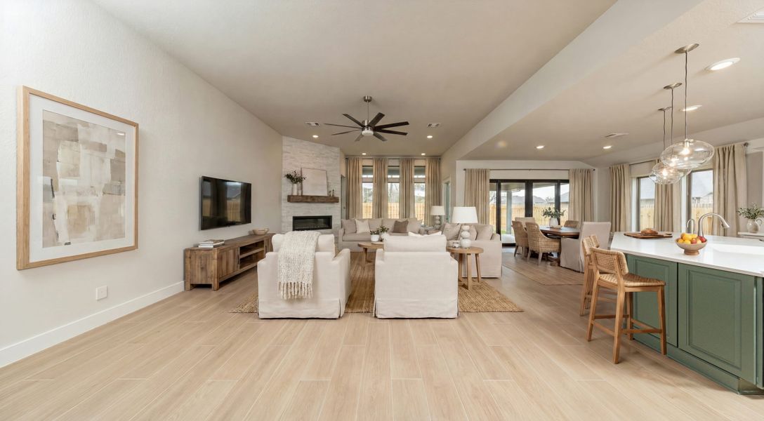 Furnished interior view inside a new home in COLTON, Montgomery (Image 8). Furnished interior view inside a new home in COLTON, Montgomery (Image 8).
