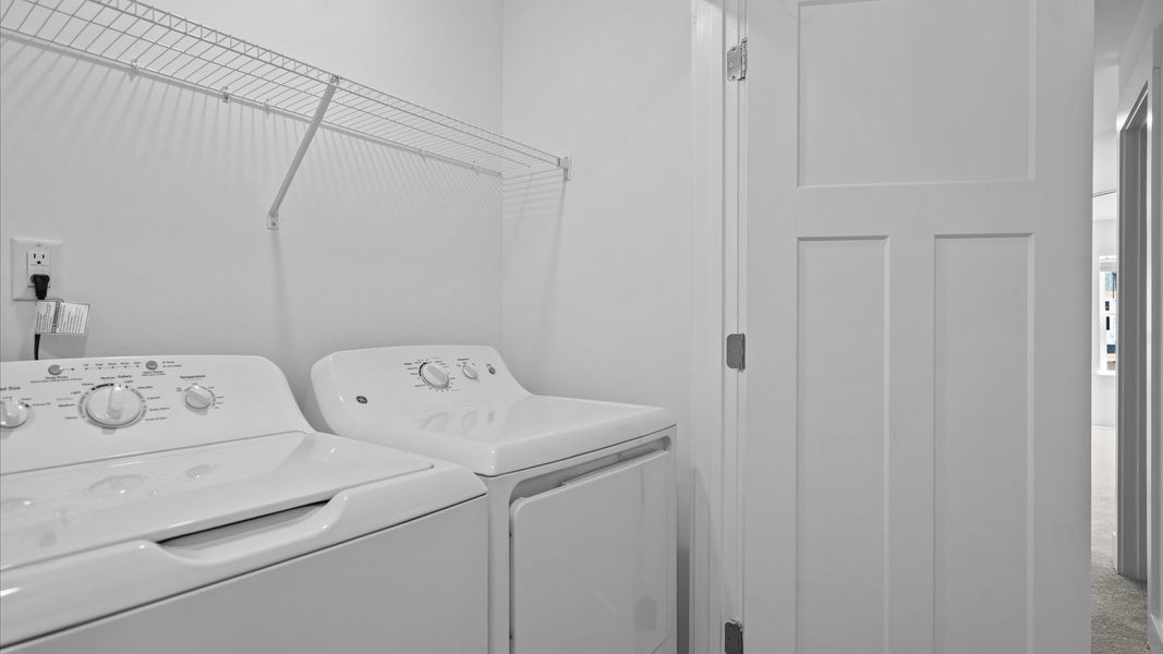 Furnished interior view inside a new home in Hickory Heights, Greenville (Image 16). Furnished interior view inside a new home in Hickory Heights, Greenville (Image 16).