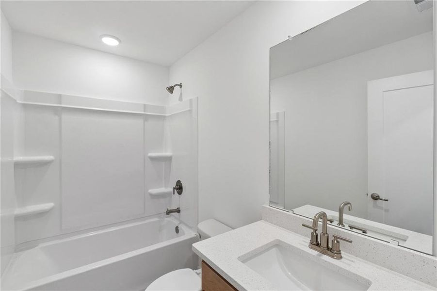 Furnished interior view inside a new home in Grandview Terrace, Canton (Image 8).