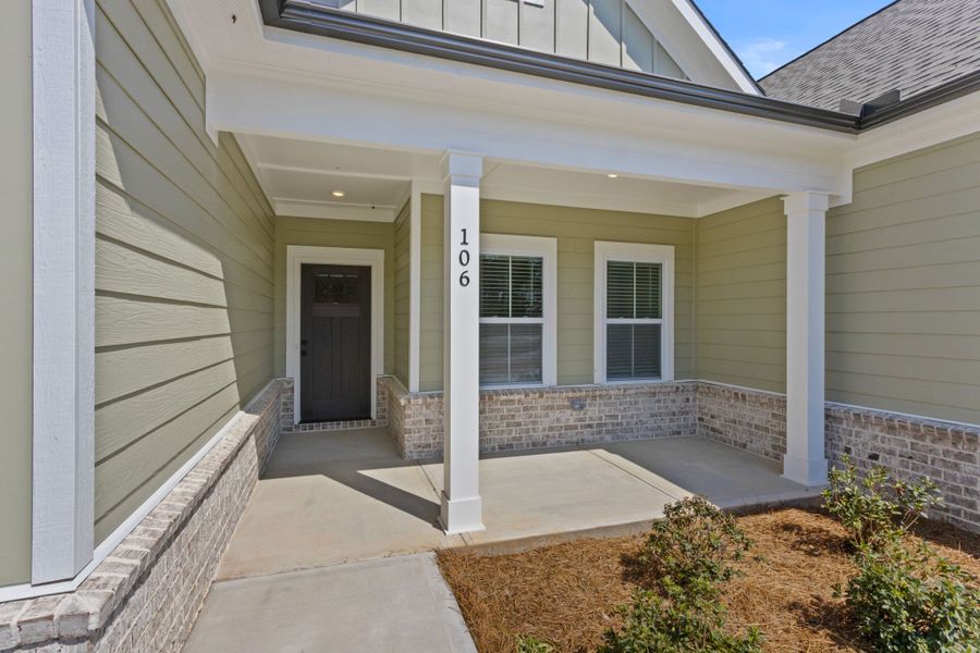 Exterior details and patio area of a home in Cherokee Knoll, Williamston (Image 3). Exterior details and patio area of a home in Cherokee Knoll, Williamston (Image 3).