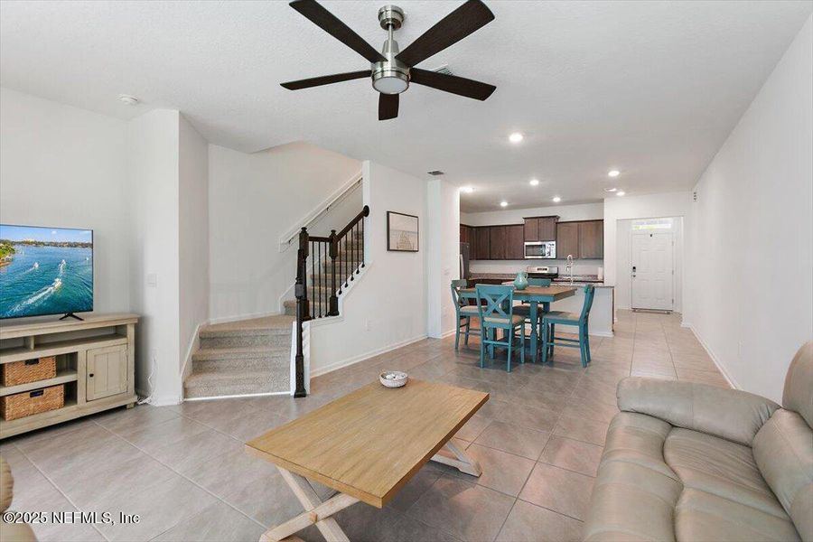Furnished interior view inside a new home in , St. Augustine (Image 11).