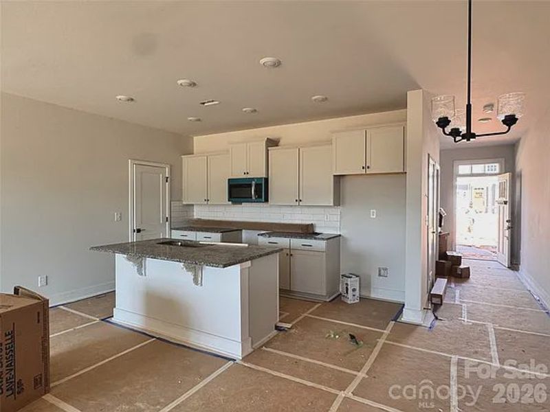 In-progress construction of a new home in Pine Trace, Gastonia, NC (Image 3).