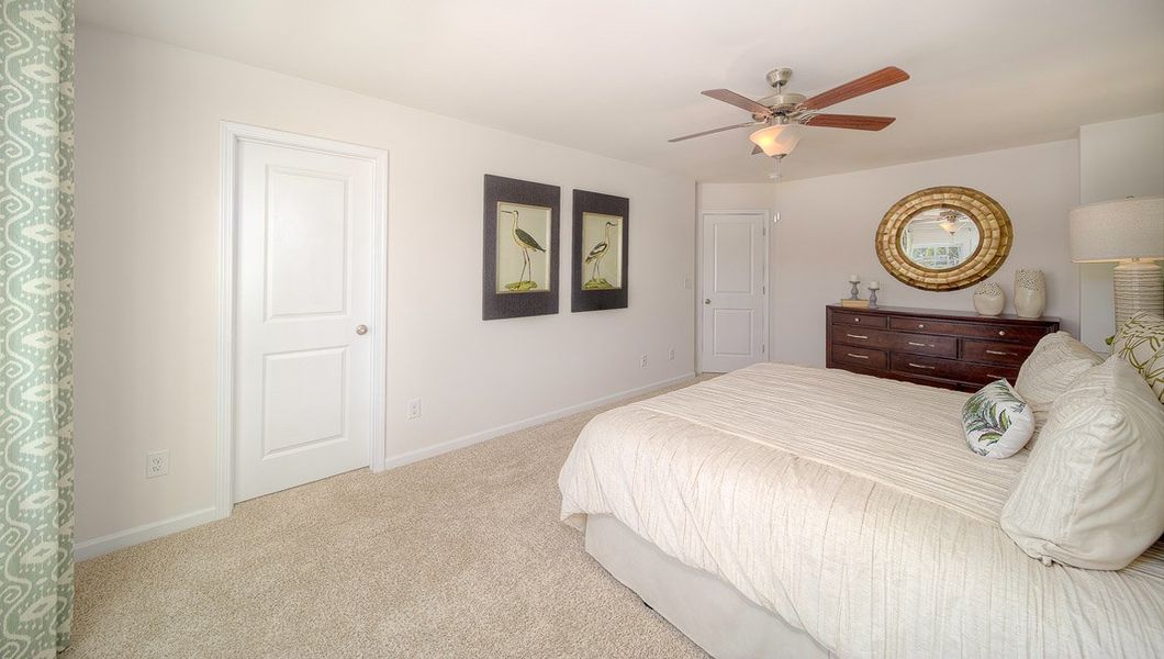 Furnished interior view inside a new home in The Townes at Stonecrest, Hendersonville (Image 23).
