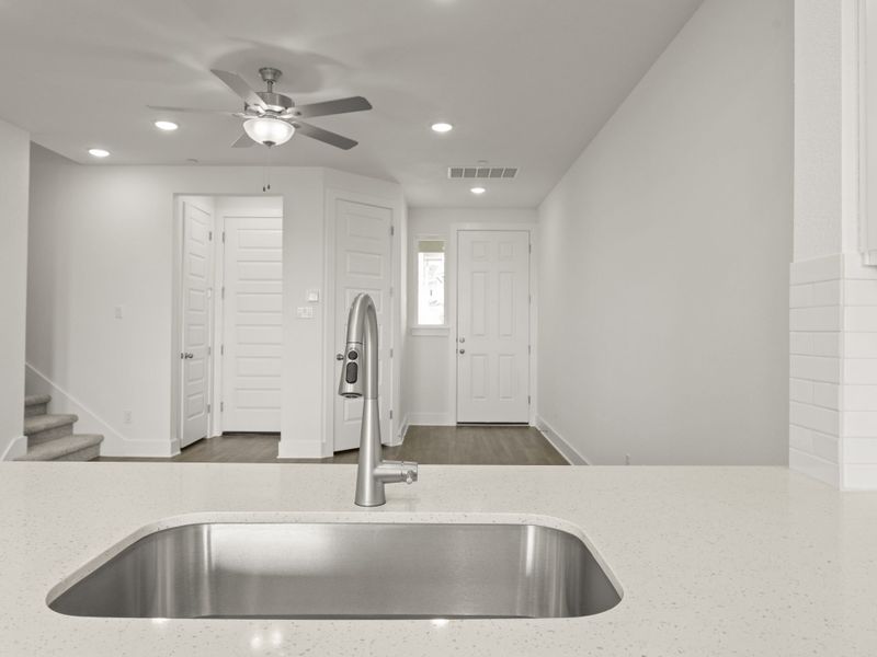 Close-up of interior finishes inside a home in Avery Centre, Round Rock (Image 11).