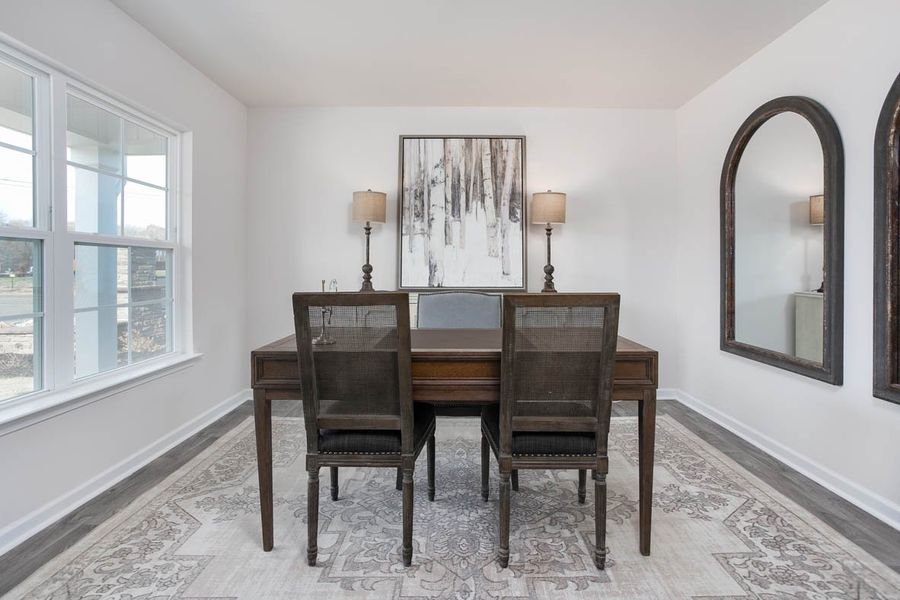 Representative furnished interior of a home built from the PENWELL by D.R. Horton in Raven Ridge, Lexington (Image 4). Representative furnished interior of a home built from the PENWELL by D.R. Horton in Raven Ridge, Lexington (Image 4).