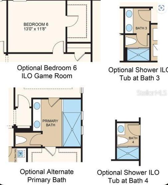 Structural options added include: Gourmet kitchen, study in place of formal dining, shower at main level bathroom, pocket sliding glass door at gathering room, and covered extended lanai.