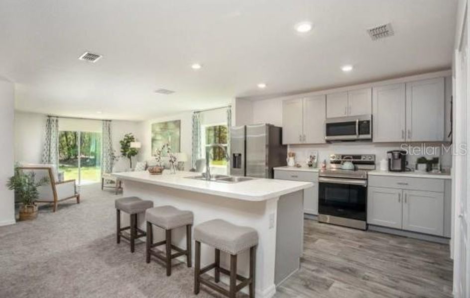 Furnished interior view inside a new home in Inverness, Inverness (Image 4).