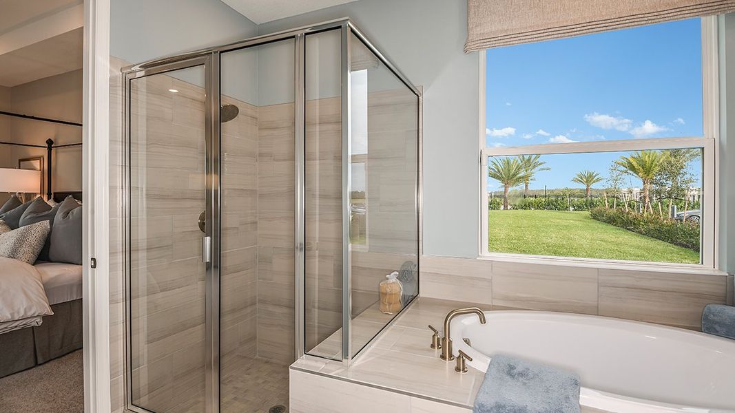 Furnished interior view inside a new home in Veranda Oaks, Port St. Lucie (Image 21). Furnished interior view inside a new home in Veranda Oaks, Port St. Lucie (Image 21).