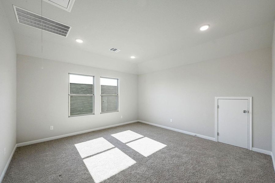 Game Room in the Willow home plan by Trophy Signature Homes – REPRESENTATIVE PHOTO