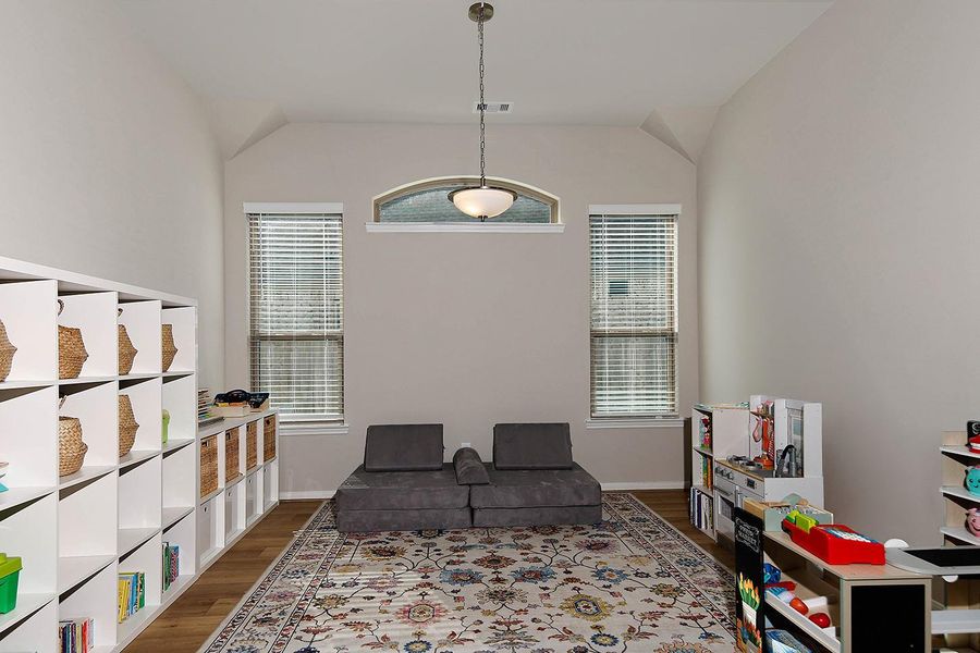 Furnished interior view inside a new home in The Meadows at Imperial Oaks, Conroe (Image 15).