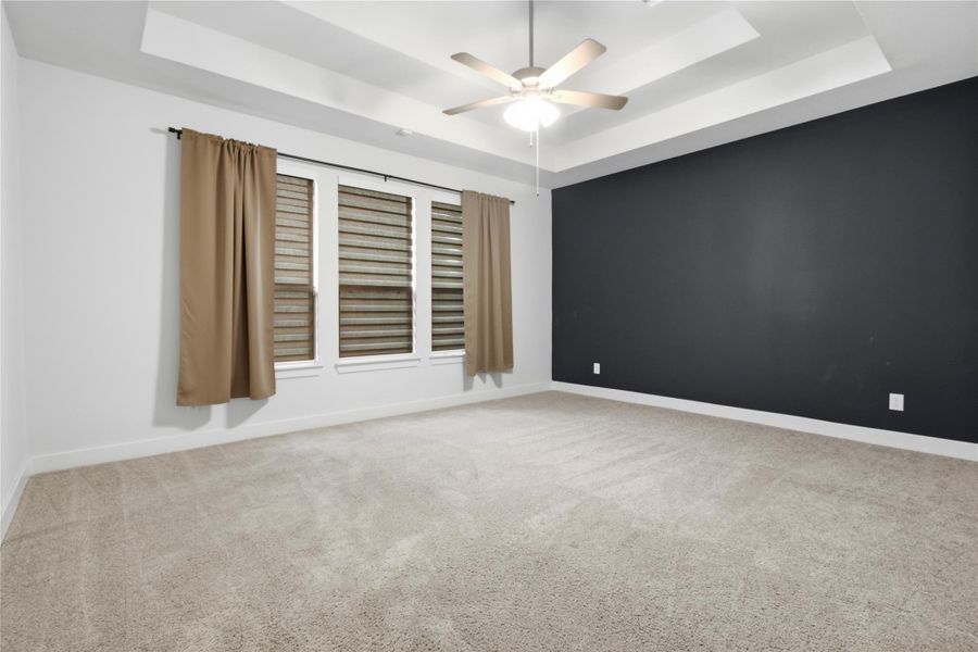 Spacious, unfurnished interior of a new home in The Trails, New Caney (Image 27). Spacious, unfurnished interior of a new home in The Trails, New Caney (Image 27).