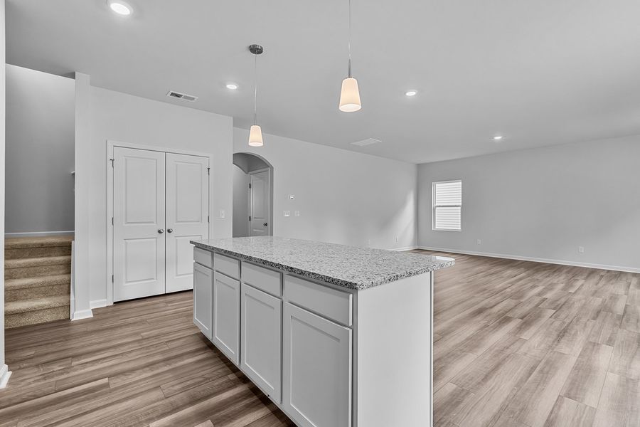 Furnished interior view inside a new home in Bell West, Kernersville (Image 10).