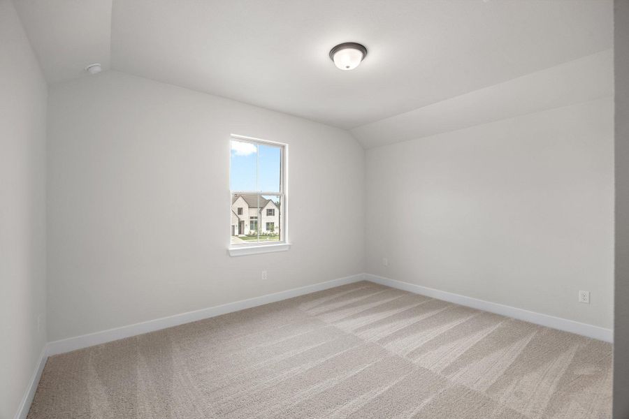 Spacious, unfurnished interior of a new home in Santa Rita Ranch - 60', Liberty Hill (Image 23). Spacious, unfurnished interior of a new home in Santa Rita Ranch - 60', Liberty Hill (Image 23).