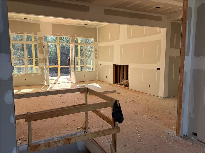 In-progress construction of a new home in , Conyers, GA (Image 6).