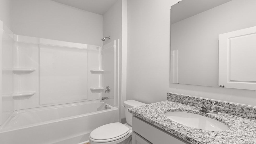 Furnished interior view inside a new home in Byrd Village, Graniteville (Image 9).