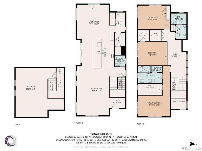 2D floor plan layout of this home in , Denver, CO (Image 5).
