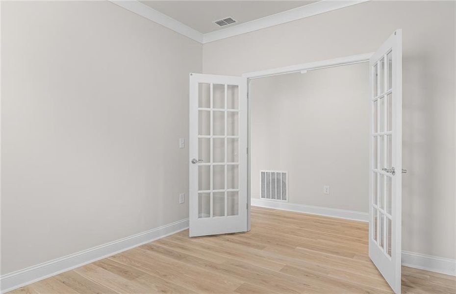 Spacious, unfurnished interior of a new home in Overland, Locust Grove (Image 31). Spacious, unfurnished interior of a new home in Overland, Locust Grove (Image 31).