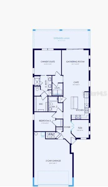 2D floor plan layout of this home in Talon Preserve on Palmer Ranch, Nokomis, FL (Image 5). 2D floor plan layout of this home in Talon Preserve on Palmer Ranch, Nokomis, FL (Image 5).