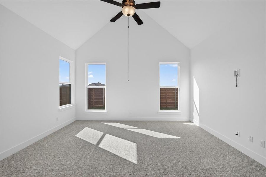 Spacious, unfurnished interior of a new home in Solterra, Mesquite (Image 13). Spacious, unfurnished interior of a new home in Solterra, Mesquite (Image 13).