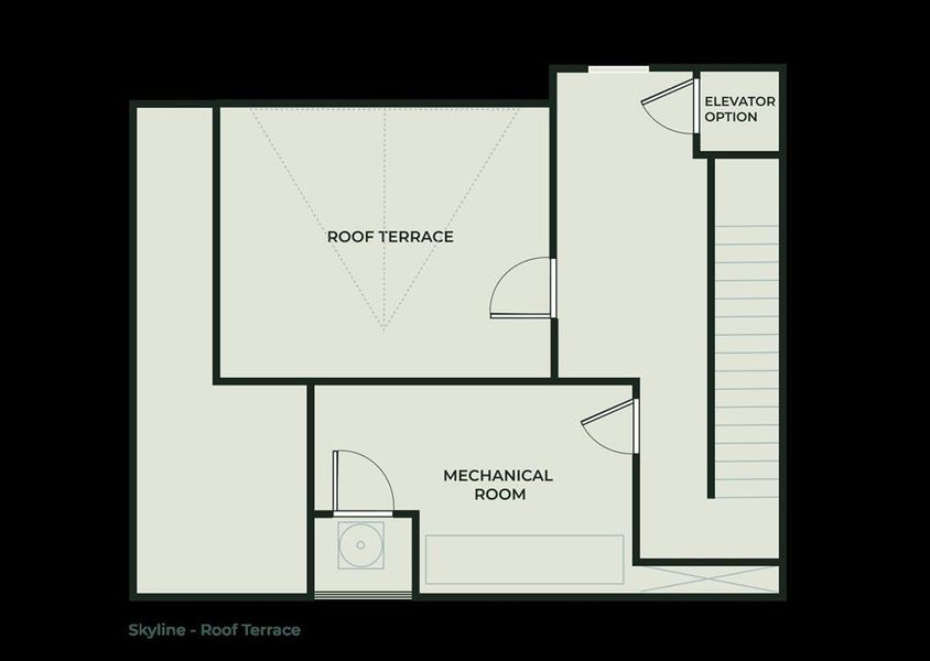 Skyline B - Roof Top Terrace