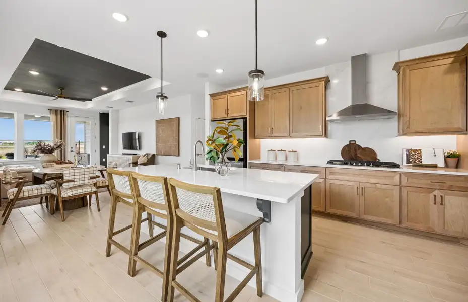 Representative furnished interior of a home built from the Hallmark by Del Webb in Del Webb Sugar Land at Ryehill, Rosenberg (Image 5).