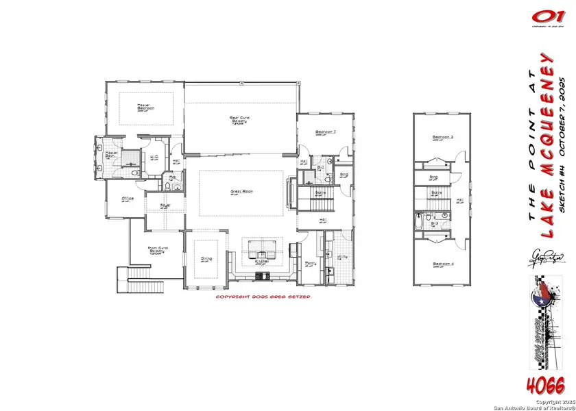 2D floor plan layout of this home in , McQueeney, TX (Image 5).