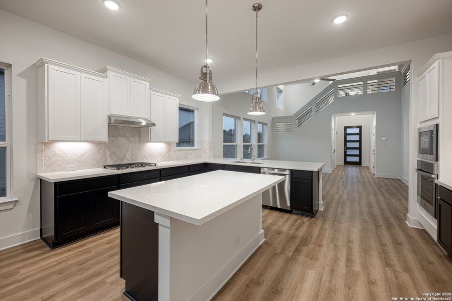 Furnished interior view inside a new home in Buffalo Crossing – New Phase Now Preselling, Cibolo (Image 7).