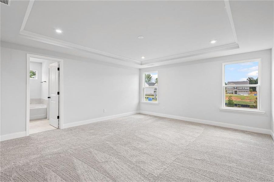 Spacious, unfurnished interior of a new home in Hawthorne Ridge, McDonough (Image 28). Spacious, unfurnished interior of a new home in Hawthorne Ridge, McDonough (Image 28).