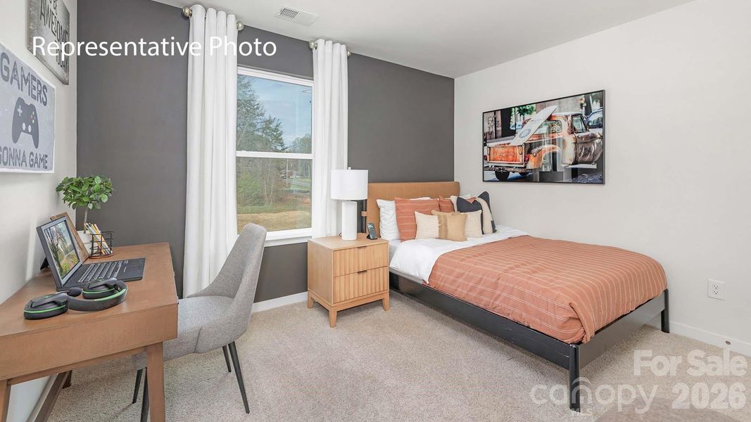 Furnished interior view inside a new home in Stanton, Richburg (Image 7).