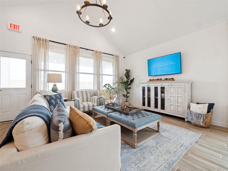 Cozy great room (*Photo not of actual home and used for illustration purposes only.)